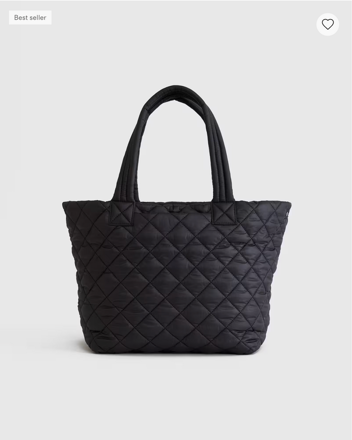 AMELIE Quilted Diaper Bag Tote