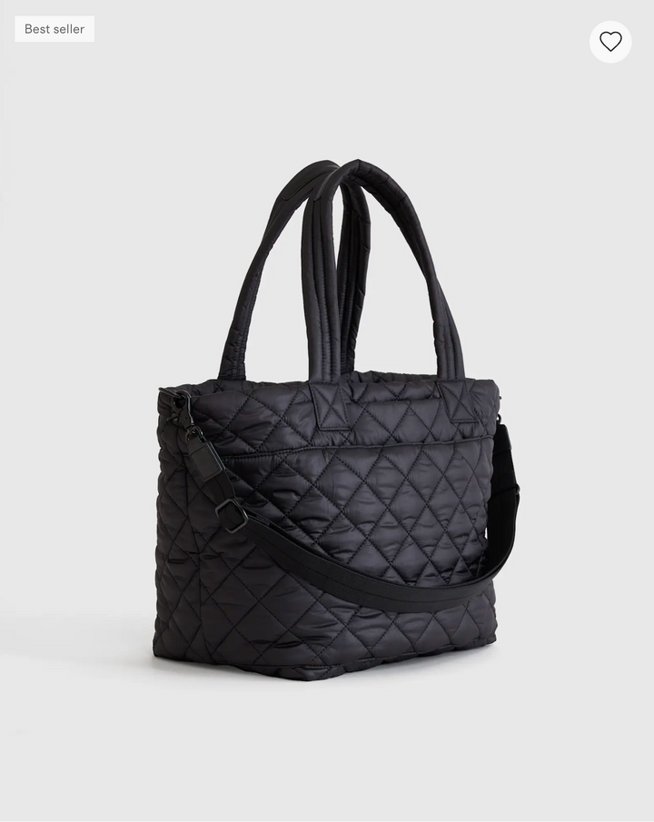 AMELIE Quilted Diaper Bag Tote