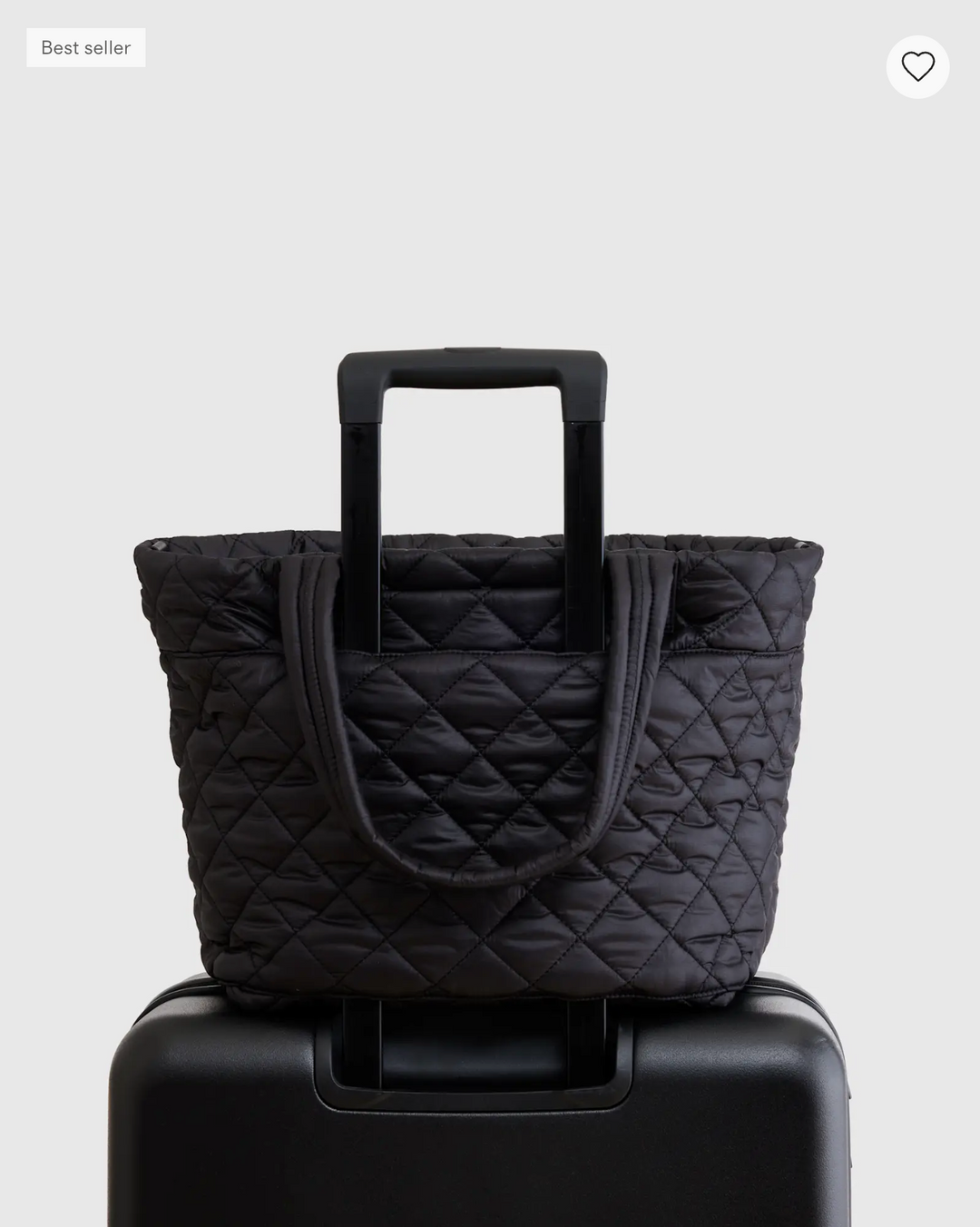 AMELIE Quilted Diaper Bag Tote